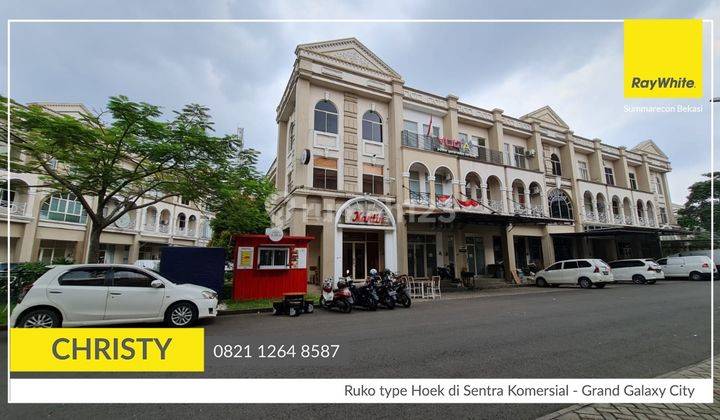 Ruko di Rukan Sentra Komersial Grand Galaxy City, Bekasi HGB 72 m 1