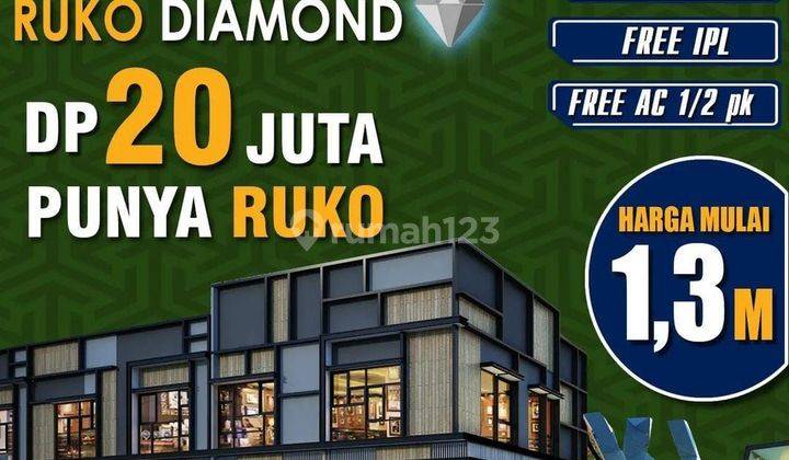 Ruko Diamond Golden City Bekasi Cukup DP 20 Juta KPR Promo 5