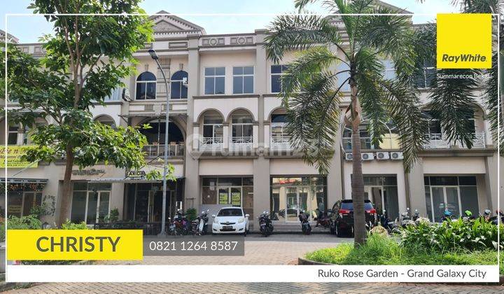 Ruko 3 Lantai Butuh Cash Cepat di Komplek Ruko Rose Garden Grand Galaxy City Bekasi Kondisi Baru 2