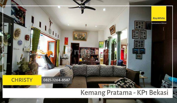 Rumah Cantik di Kemang Pratama KP 1 Bekasi Sudah Renovasi SHM 2