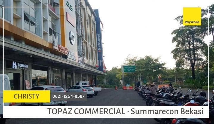 Ruko 4 lantai di Topaz Commercial Summarecon Bekasi  1