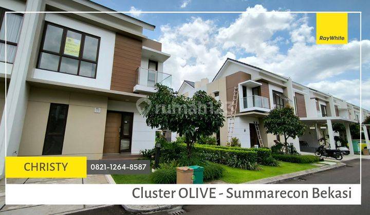 Rumah 2 lantai type 6x11  di Olive Residence Summarecon Bekasi 2