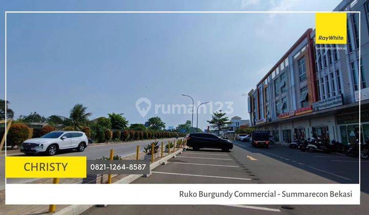 Ruko Strategis Burgundy Commercial Boulevard Summarecon Bekasi 2