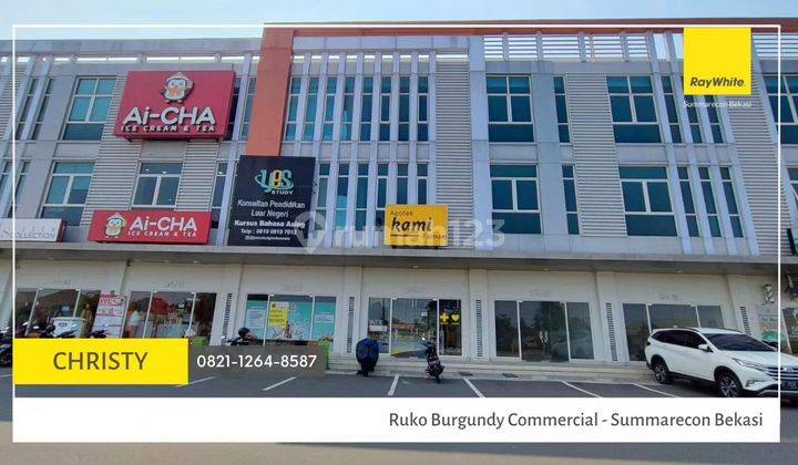 Ruko Strategis Burgundy Commercial Boulevard Summarecon Bekasi 1