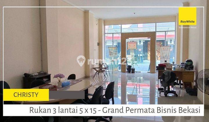 Rukan 3 Lantai 5x15 Grand Permata Bisnis Pusat Kota Bekasi 2