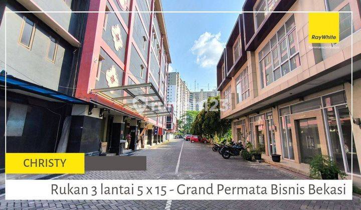 Rukan 3 Lantai 5x15 Grand Permata Bisnis Pusat Kota Bekasi 1