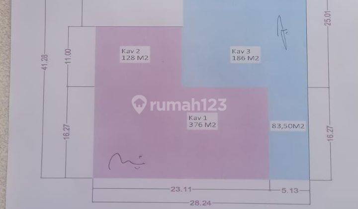 DI JUAL LUAS TANAH 500 METER² SIAP PAKAI, DAERAH KOMERSIAL DAN DAERAH PERKANTORAN, LOKASI STRATEGIS, BEBAS BANJIR, KEAMANAN AMAN 24 JAM.
