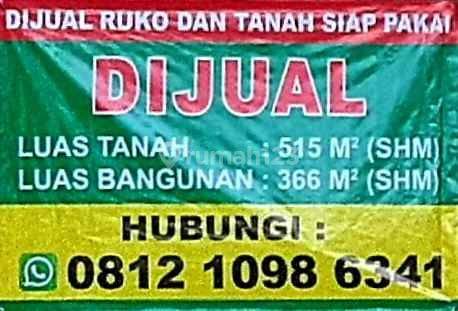 Di Jual Ruko 2 Lantai, Bebas Banjir, Keamanan Ruko Indomaret Aman 24 Jam Pakai Cctv 2