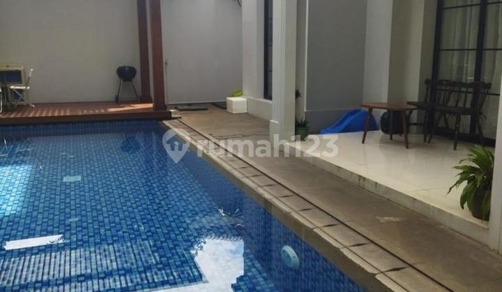 Kemang Dalam Townhouse Mewah Ada Private Pool Lokasi Strategis 2