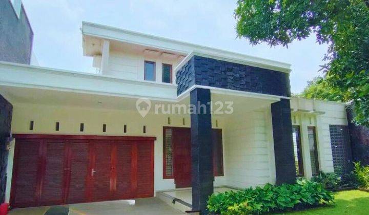 Rumah Banyak Pohon Tanah Luas Lingkungan Tenang Di Cinere  1