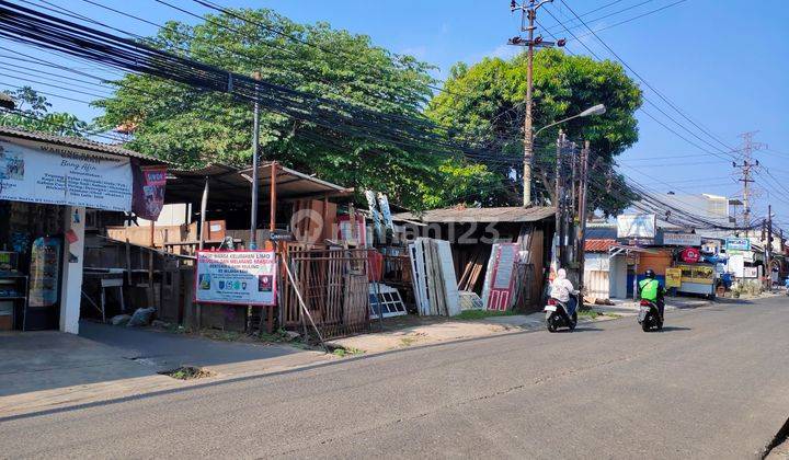 Tanah Lokasi Pinggir Jalan Siap Bangun Tempat Usaha di Limo 2