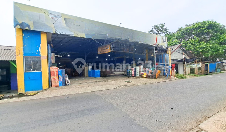 Gudang Komersial Depok 2 Lantai Cocok untuk Bisnis Lokasi Pinggir Jl Raya