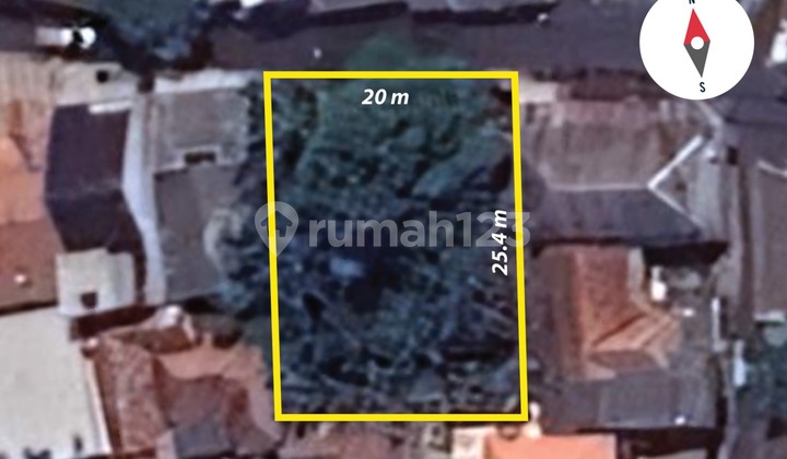 Tanah Siap Bangun Ukuran 20x25 di Ciputat 10 Menit ke Tol Pamulang