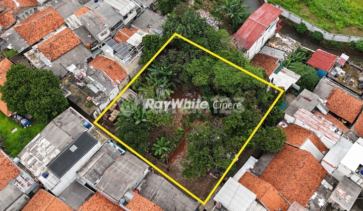 1000m2 of Very Large Land in Cinere, Ideal for Townhouse Investment.