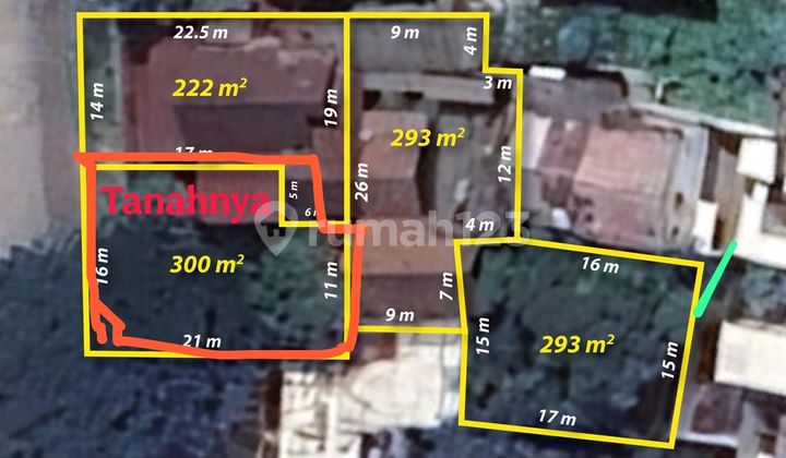 Dijual Tanah di Jalan Andara Raya Tanah