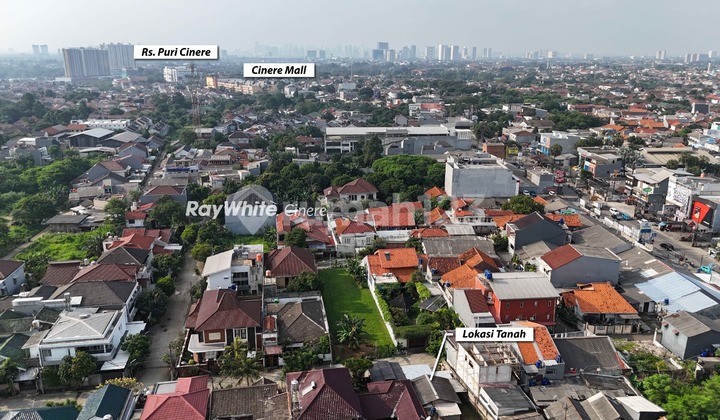Rumah hitung tanah murah di Mega Cinere 2