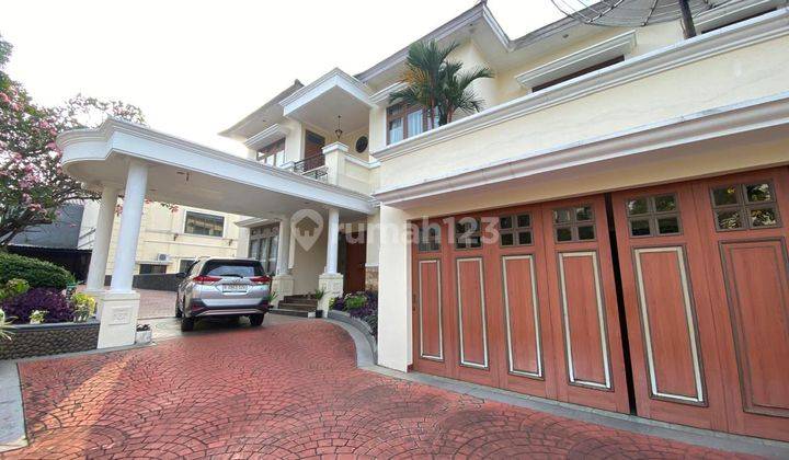 Rumah Mewah Super Luas Fully Furnished Dalam Komplek di Cinere 2