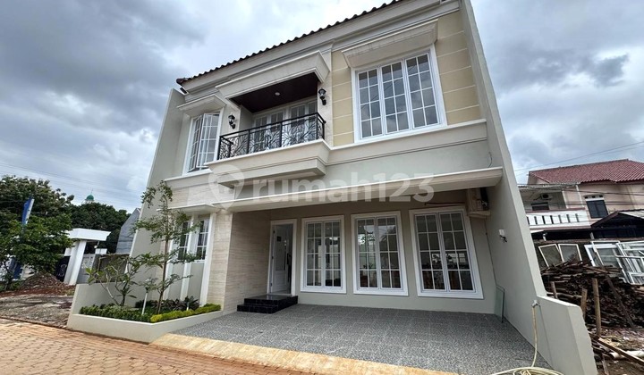 Brand New House in Cinere with Spacious Layout &amp; Large Yard Near the Highway