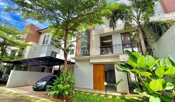 Rumah Modern 3 Lantai Furnished Dalam Komplek di Kebagusan 1