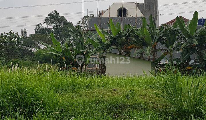 Tanah di Puri Cinere-Depok. Lt327.5m². Bentuk tanah kotak, tinggi, bebas banjir. 2