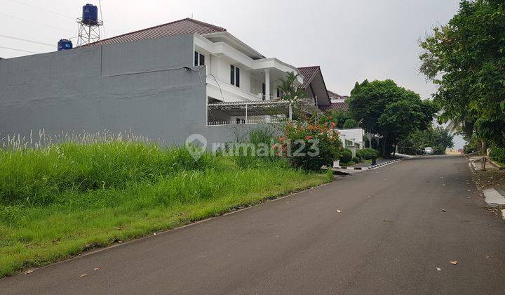 Tanah di Puri Cinere-Depok. Lt327.5m². Bentuk tanah kotak, tinggi, bebas banjir. 3