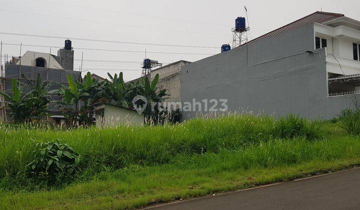 Tanah di Puri Cinere-Depok. Lt327.5m². Bentuk tanah kotak, tinggi, bebas banjir. 6
