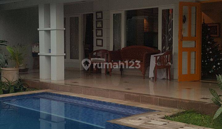 Rumah Villa Cinere Mas, Siap Huni, Kolam Renang, Lux Rumah Di Villa Cinere Mas 2 Lantai Shm Bagus 1