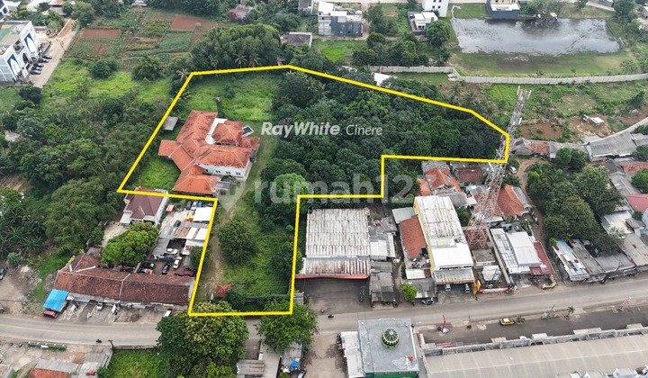 Dijual Tanah Luas dan Bangunan di Gunung Putri, Bogor