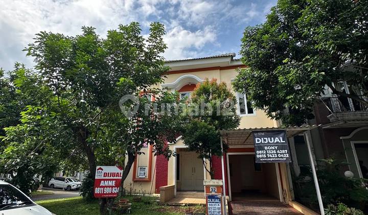 Rumah 4+1 kamar tidur siap huni di gading serpong bisa KPR