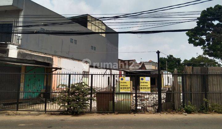 Dijual Cepat, Jarang ada! Tanah pinggir jalan 2 arah ramai dekat Gerbang Tol Bekasi Timur 1