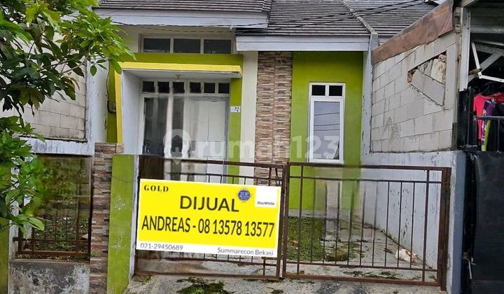 Rumah 1 Lantai Di Bekasi Timur Regency Mustikajaya Kota Bekasi