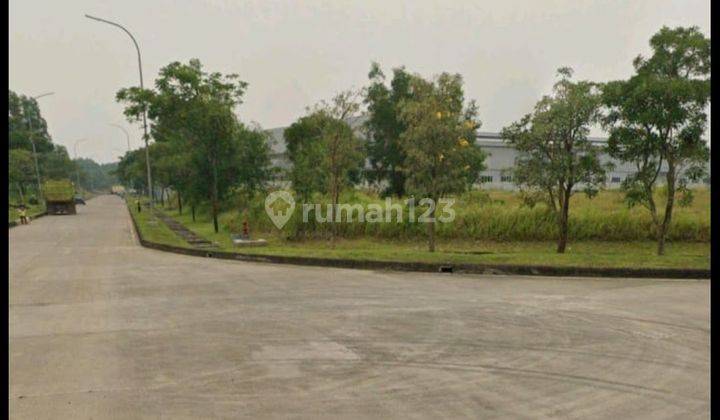 Disewakan Cepat Tanah Kavling Industri Green Land Tanah Kawsasan  Industrial Delta Mas Cikarang Kawasan Industri Delta Mas Cikarang Bekasi Siap Pakai, Luas 9100m2  1