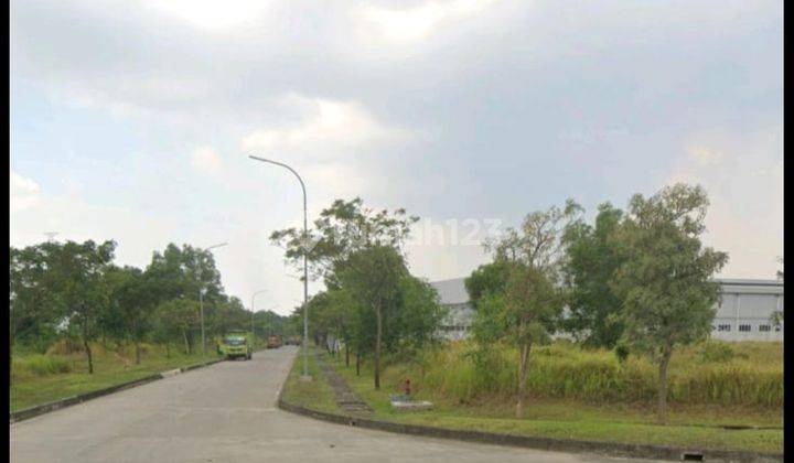 Disewakan Tanah Kavling Industri Green Land Tanah Industrial Delta Mas Cikarang Kawasan Industri Delta Mas Cikarang Bekasi Siap Pakai, luas 9100m2  2