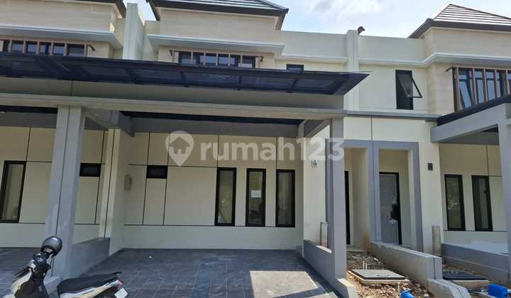 Modern new house land Tangerang quick sale.