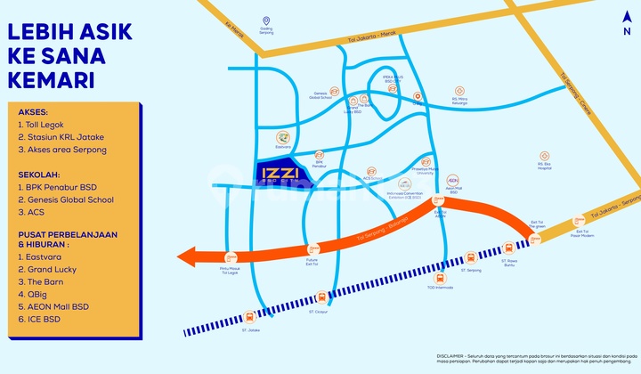 Rumah Baru Bsd City Cluster Izzi Murah Bagus Lokasi Strategis 2