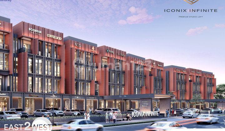 Jual Ruko Iconix Infinite BSD City Tangerang Brand New Strategis