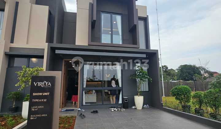 Rumah Baru BSD City Cluster Vireya Murah Bagus Sangat Strategis