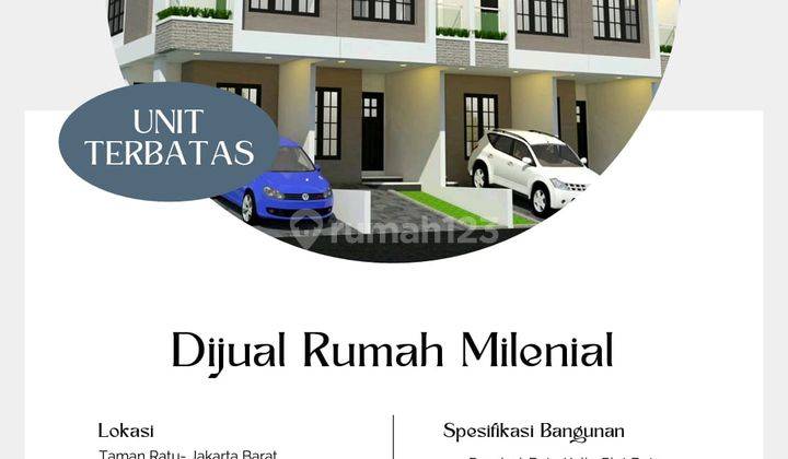 Rudy Cen Taman Ratu 5,6x11 Dekat Green Ville Tanjung Duren Strategis 2