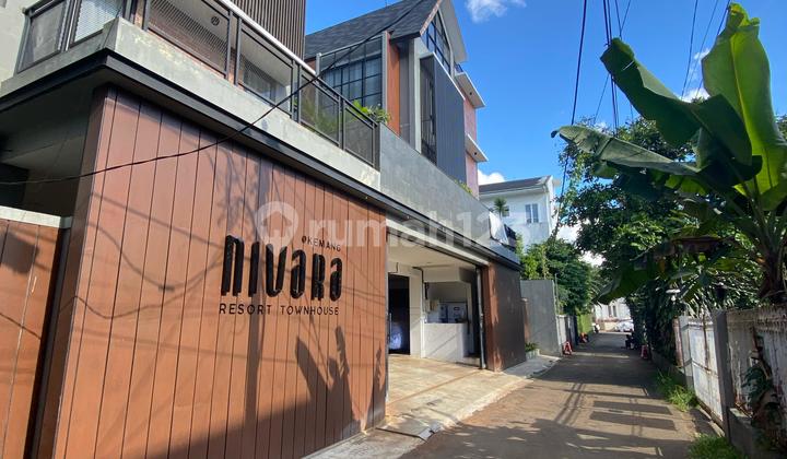 FOR RENT Furnished HOUSE IN KEMANG APARTMENT FACILITIES Nivara Resort BRANDNEW EXCLUSIVE TOWN HOUSE
