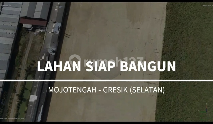 Land for Sale Cheap, National Road Location, Gresik, Already Filled Land for Sale Cheap, National Road Location, Gresik, Already Filled