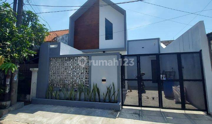 Dijual Rumah Siap Huni (konsep Mezzanine)**lokasi Perum Wisma Tropodo Waru Sidoarjo* 1