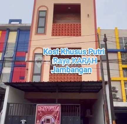 Full.penghuni Baru Gress Rumah Kost Putri Full Furnished - Raya Karah - Jambangan Surabaya* 2