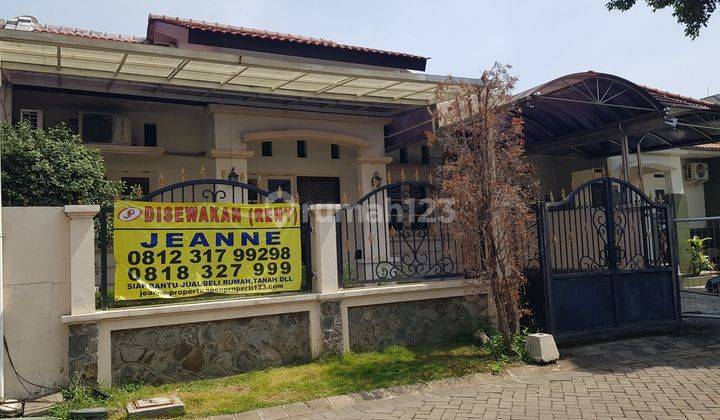 Bukit Palma Blok C, Citraland Utara Sby Semi Furnished Blakang Scb 1