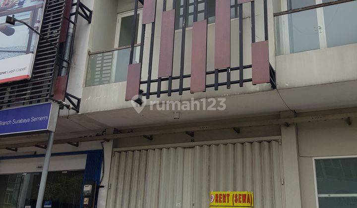 Ruko 2lt Palma Galeria Citraland Utara Sby, jalan utama, strategis 1