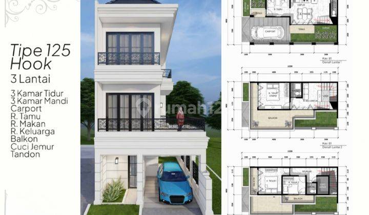 Rumah Brand New Dalam Cluster Di Pulomas 2