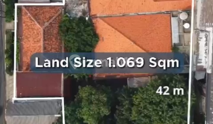 Land with Building Price NJOP in Asem Baris Raya, Tebet, South Jakarta