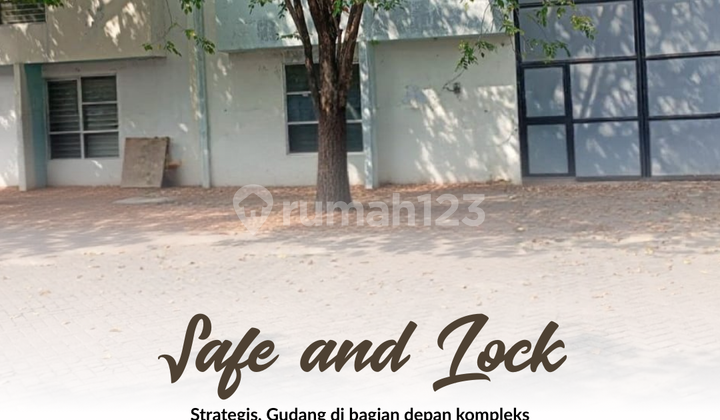 Gudang di Safe And Lock, Lingkar Timur Sidoarjo