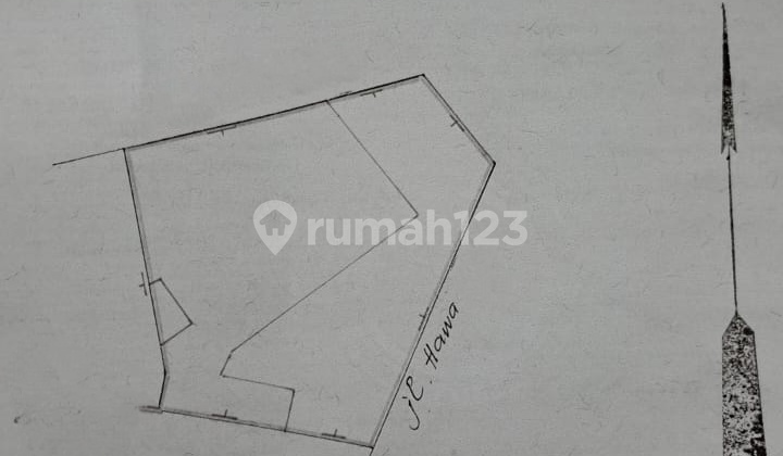 Cheap!! Land 200M² Price 1M-Only House Land Calculation Jl Hawa, Semarang 2