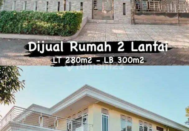 Dijual Rumah hook di Komplek keuangan karang tengah tangerang 2 Lantai 2