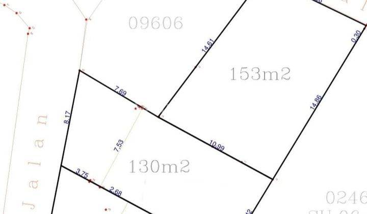 Dijual Tanah Cluster Taman Buaran Ciputat Tangerang Selatan  1